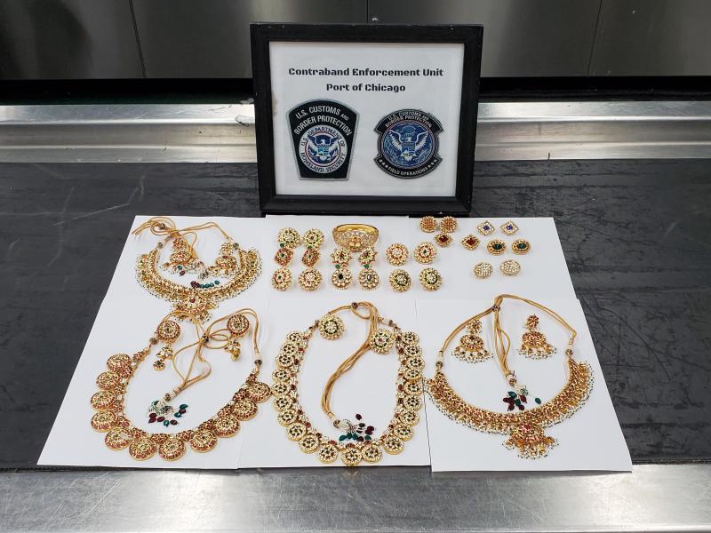 Chicago CBP Collects $1.39M in Duties & Penalties Since October JEwels