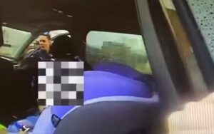 Watch: car stolen with two children inside recovered by police