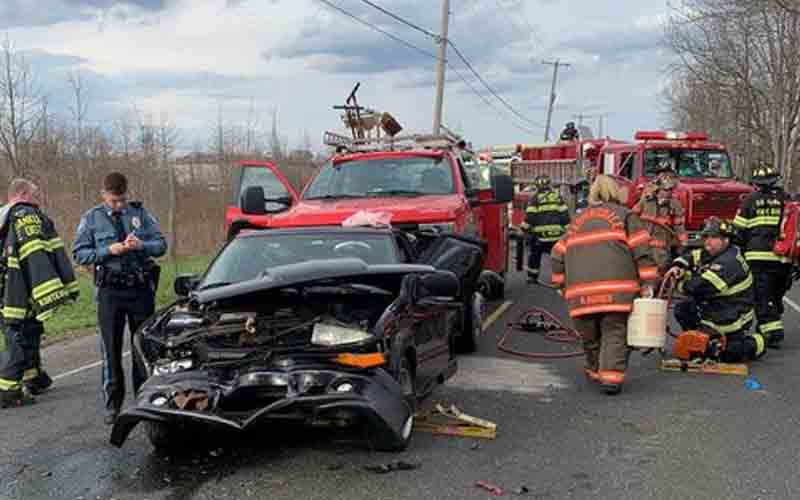Three Car Crash Closes Southard Avenue in Howell