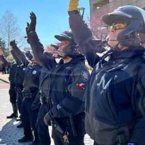 Connecticut state police show caring, kindness and support for badly burned, hospitalized boy - photo licensed by shore news network.