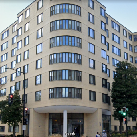 Woman falls from 7 floors from d. C. High rise to escape suspect - photo licensed by shore news network.