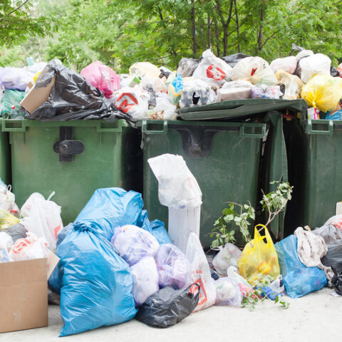 Today is toms river's extra passover trash pickup day - photo licensed by shore news network.