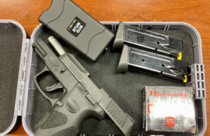 Dulles cbp seizes handgun unlicensed to export to nigeria