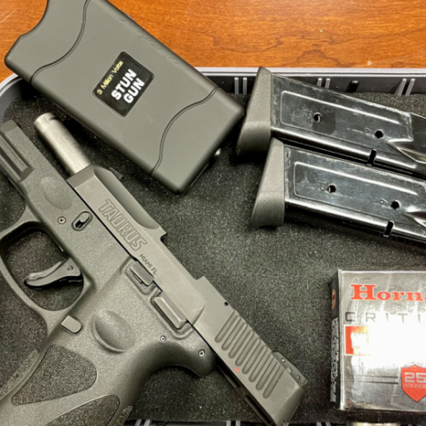 Dulles cbp seizes handgun unlicensed to export to nigeria - photo licensed by shore news network.