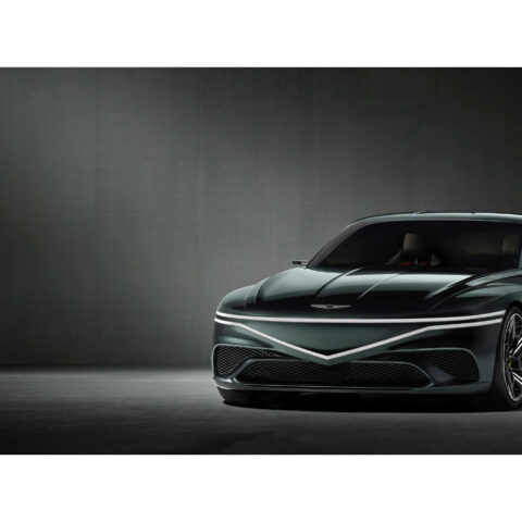 Genesis debuts new concept car: genesis x speedium coupe at ev-focused event - photo licensed by shore news network.