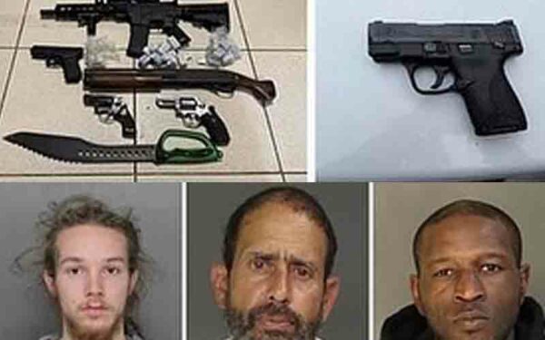 Seven Arrested for Illegal Guns in Newark