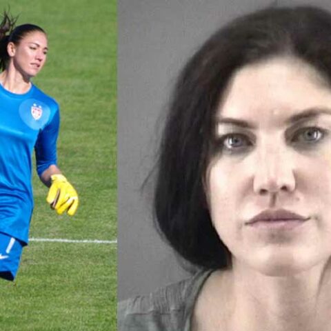 Former u. S. Soccer goalie hope solo arrested for dwi with kids in car - photo licensed by shore news network.
