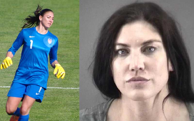 Former U.S. Soccer Goalie Hope Solo Arrested for DWI with Kids in Car