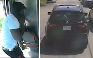 D. C police search for armed robbery suspect