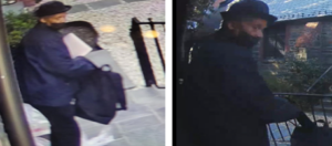 Burglary suspect caught on surveillance camera in d. C.