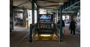 Four sought in new york city subway robbery