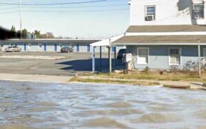 Stranded occupants rescued from jersey shore motels as storm surge flooded room