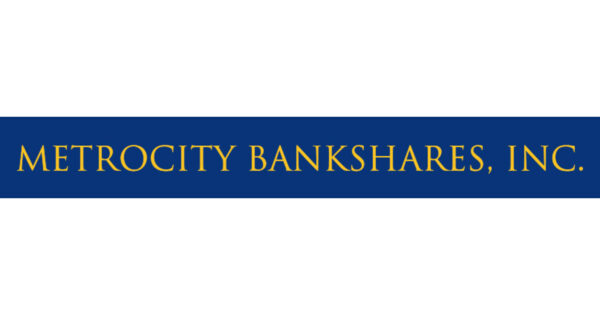 MetroCity Bankshares, Inc. Declares Quarterly Cash Dividend