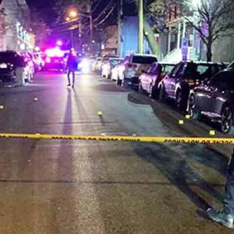 Gunfire erupts as one man shot in paterson street - photo licensed by shore news network.