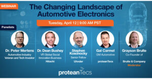 Proteantecs to host leading industry experts for panel discussion on the changing landscape of automotive electronics