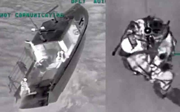 Watch: Man Rescued from Sinking Ship in Long Island Sound