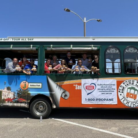 Suburban propane and historic tours of america join forces to fund father joe's villages therapeutic childcare program - photo licensed by shore news network.