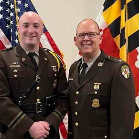 Maryland troop receives life saving award - photo licensed by shore news network.