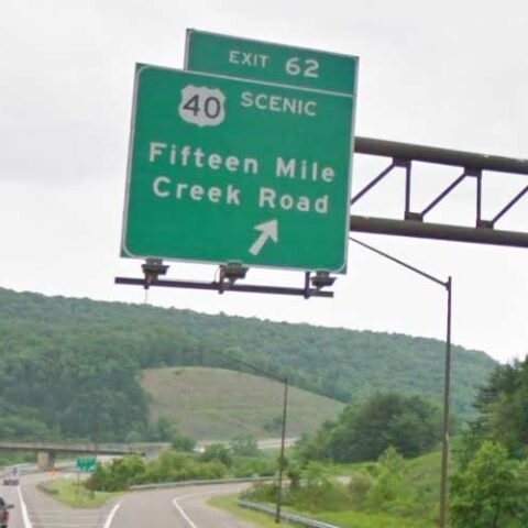Police pull vehicle out of water near 15 mile creek road - photo licensed by shore news network.