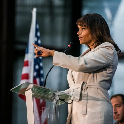 Here's why the republican establishment and trump machine are scared of a black woman from pennsylvania - photo licensed by shore news network.