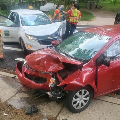 Multiple people rushed to hospital after crash in rockville - photo licensed by shore news network.