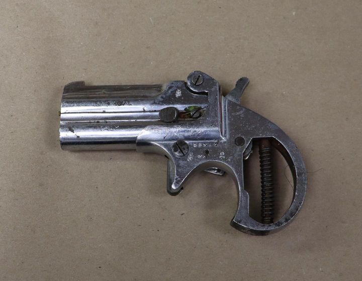 Two-Shot Historic Derringer Confiscated by Police During Arrest