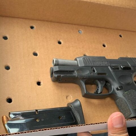 Police pursuit in syracuse ends with gun confiscation - photo licensed by shore news network.