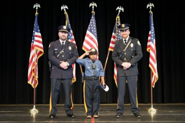 Over 30 Shore Police Departments Join Together to Support Boy With Cancer, Honorary Office 500 Times Over