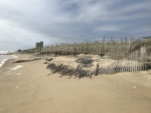 These delaware beach access points are closed at this time due to storm damage