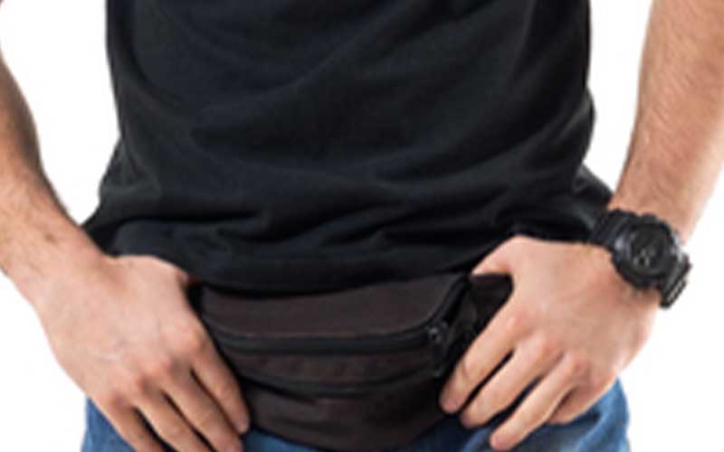 Two Arrested After Fleeing Police, Gun, Fanny Pack Full of Crack and Heroin Seized