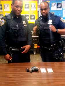 New york city police use gps tracker to locate two known gang members involved in armed carjacking