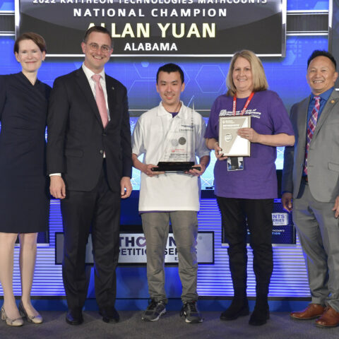 Allan yuan named 2022 raytheon technologies mathcounts® national champion - photo licensed by shore news network.