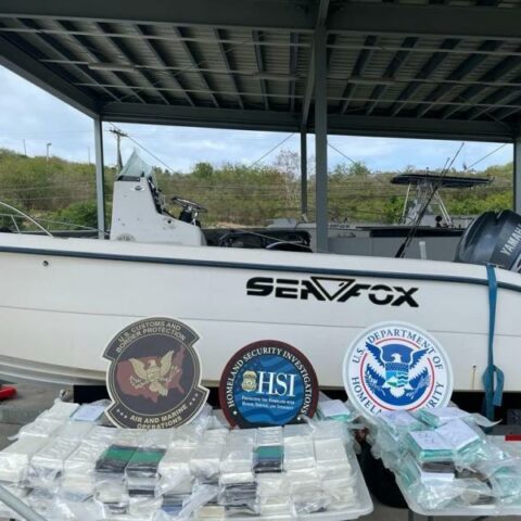 Amo agents find 475 pounds of cocaine concealed inside a vessel at las croabas - photo licensed by shore news network.