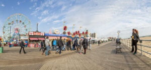 New york city police officer stabbed in coney island, suspect shot