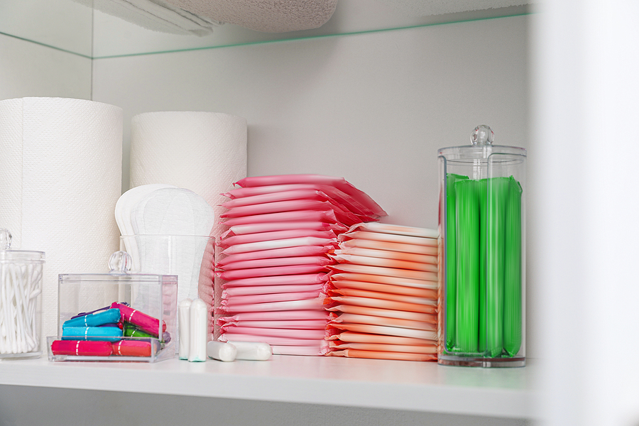 New Jersey law seeks "period equity" to force K-12 schools to stock feminine hygiene products