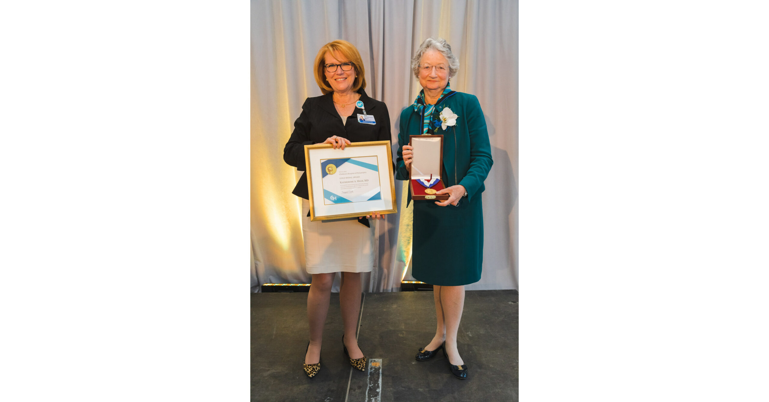 Children's Hospital of Philadelphia Awards Gold Medal to Dr. Katherine High, Gene Therapy Pioneer