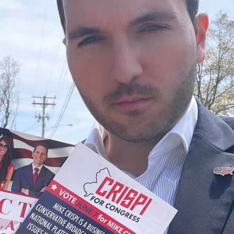 Trump put bullseye on chris smith's back then walked away from the race - photo licensed by shore news network.