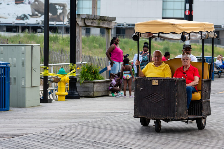 Legislator says drinking alcohol in pedicabs will stimulate new jersey's sagging economy - photo licensed by shore news network.