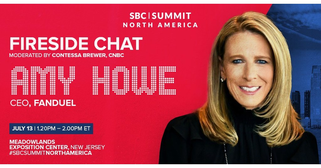 FanDuel's Amy Howe to participate in keynote fireside chat at SBC Summit North America