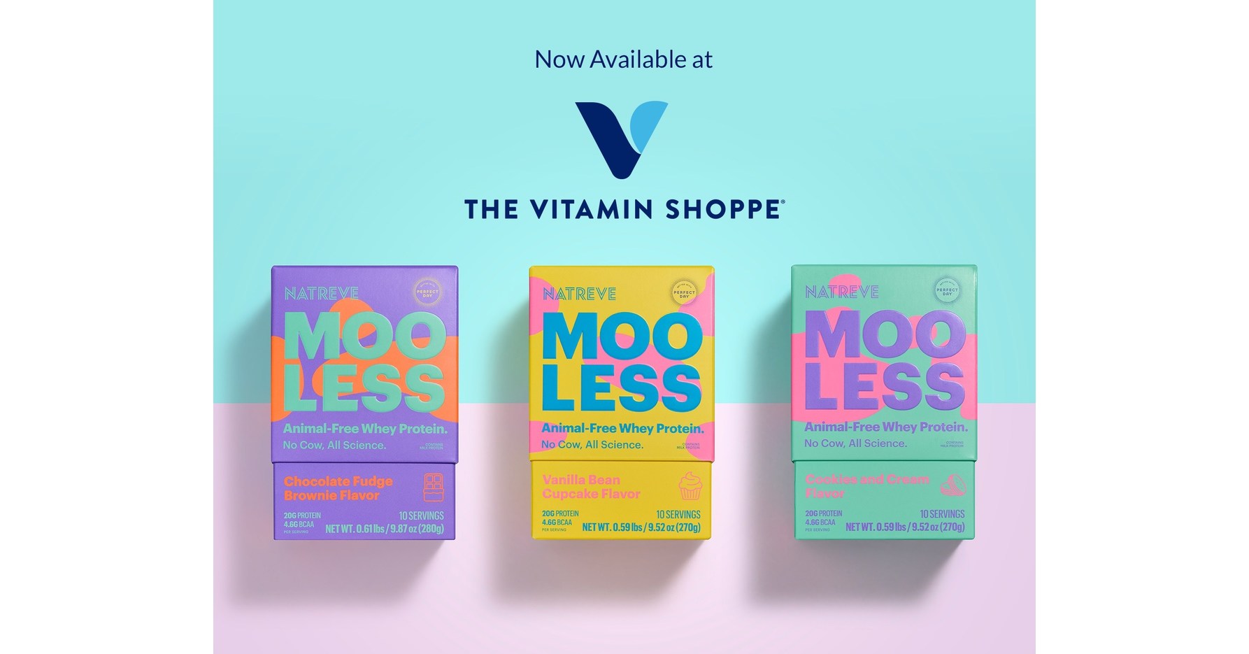 First-Mover: Mooless Animal-Free Whey Protein Powder Enters Retail With The Vitamin Shoppe