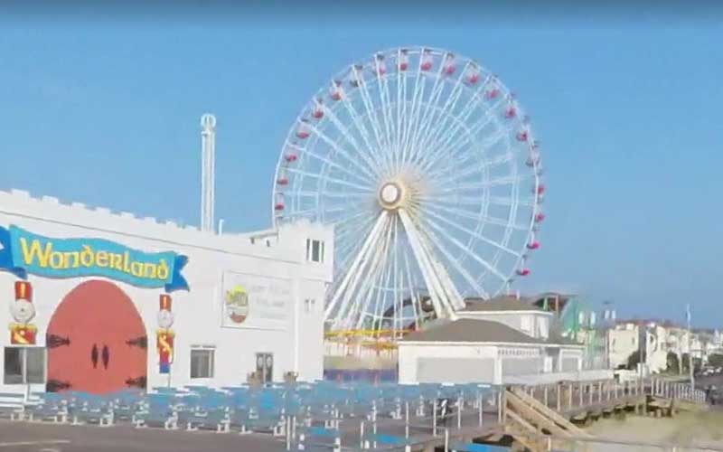 Worker Killed in Fall From Jersey Shore Boardwalk Amusement Park Ferris Wheel