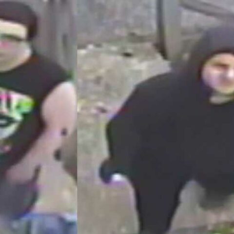 Gloucester township serial graffiti artists caught red handed - photo licensed by shore news network.