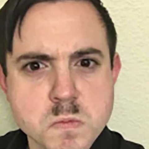 Former new jersey army reservist with hitler mustache found guilty in capitol incursion trial - photo licensed by shore news network.