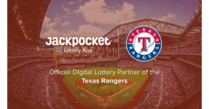 Jackpocket named official digital lottery partner of the texas rangers