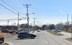 Pedestrian struck by toms river cop car on fischer boulevard in stable condition