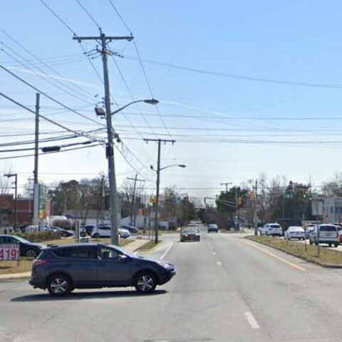 Pedestrian struck by toms river cop car on fischer boulevard in stable condition - photo licensed by shore news network.
