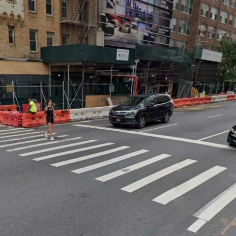 Man stabbed repeatedly on manhattan street corner in broad daylight - photo licensed by shore news network.