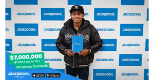 Ny man wins $7,000,000 with cash4life ticket ordered on jackpocket lottery app