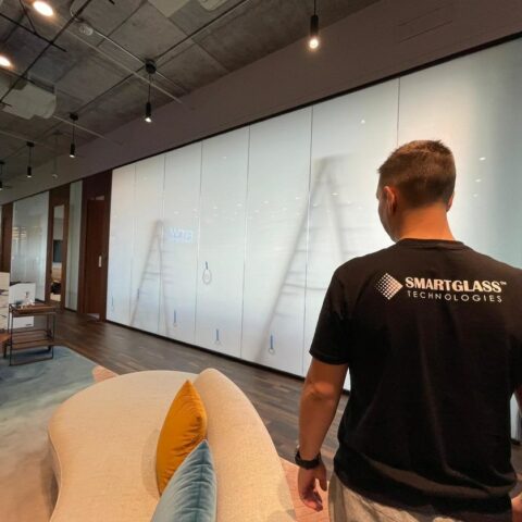 Office workers now have the power to shape their environment - employees take back control with priwatt™ smart glass, from smart glass technologies - photo licensed by shore news network.