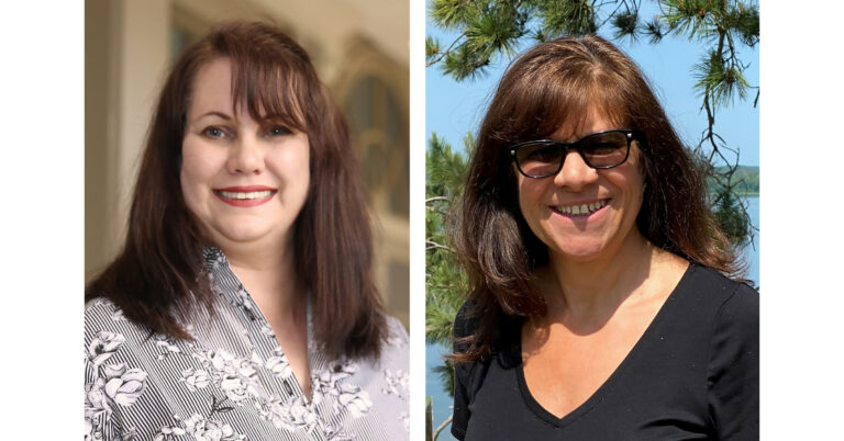 Sharp's erica calise and naeran rubio recognized as crn's 2022 women of the channel - photo licensed by shore news network.